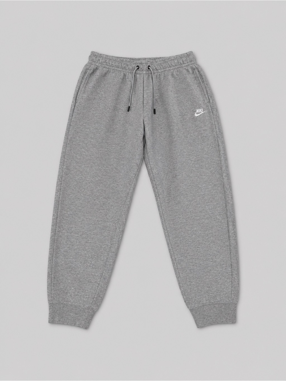 Nike Gray Fleece Jogger Sweatpants Unisex Size
Medium Cuffed Athletic Lounge